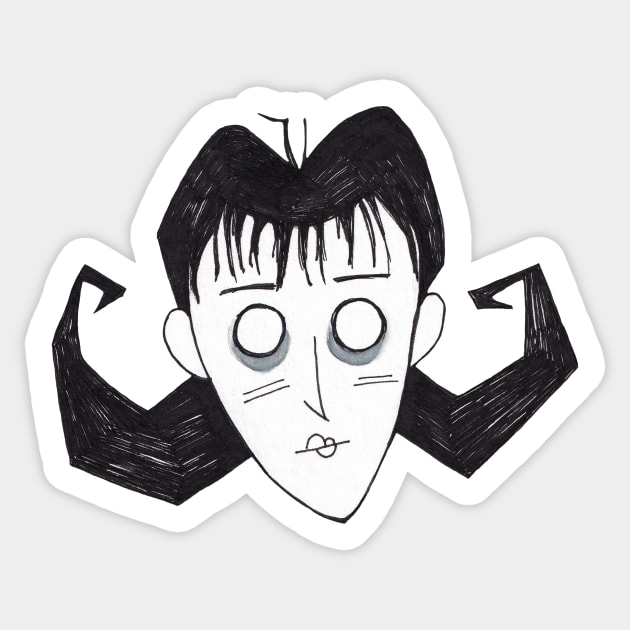 Willow Don't Starve Fanart Sticker by Myrtille-chan